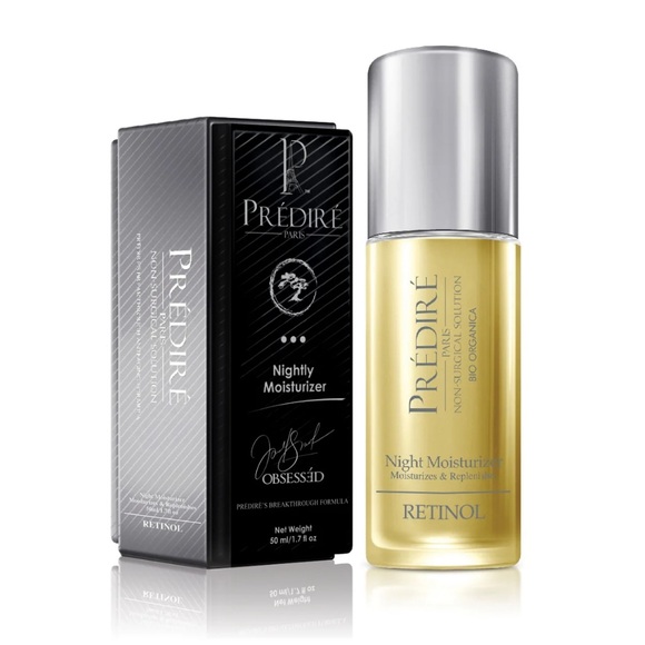 New in box Predire Paris Nightly Moisturizer with Retinol and Argan Oil.